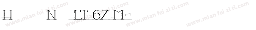 HelveticaNeue LT 67 M字体转换